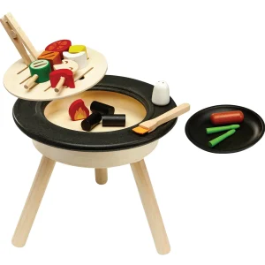 * Plantoys Houten BBQ Playset