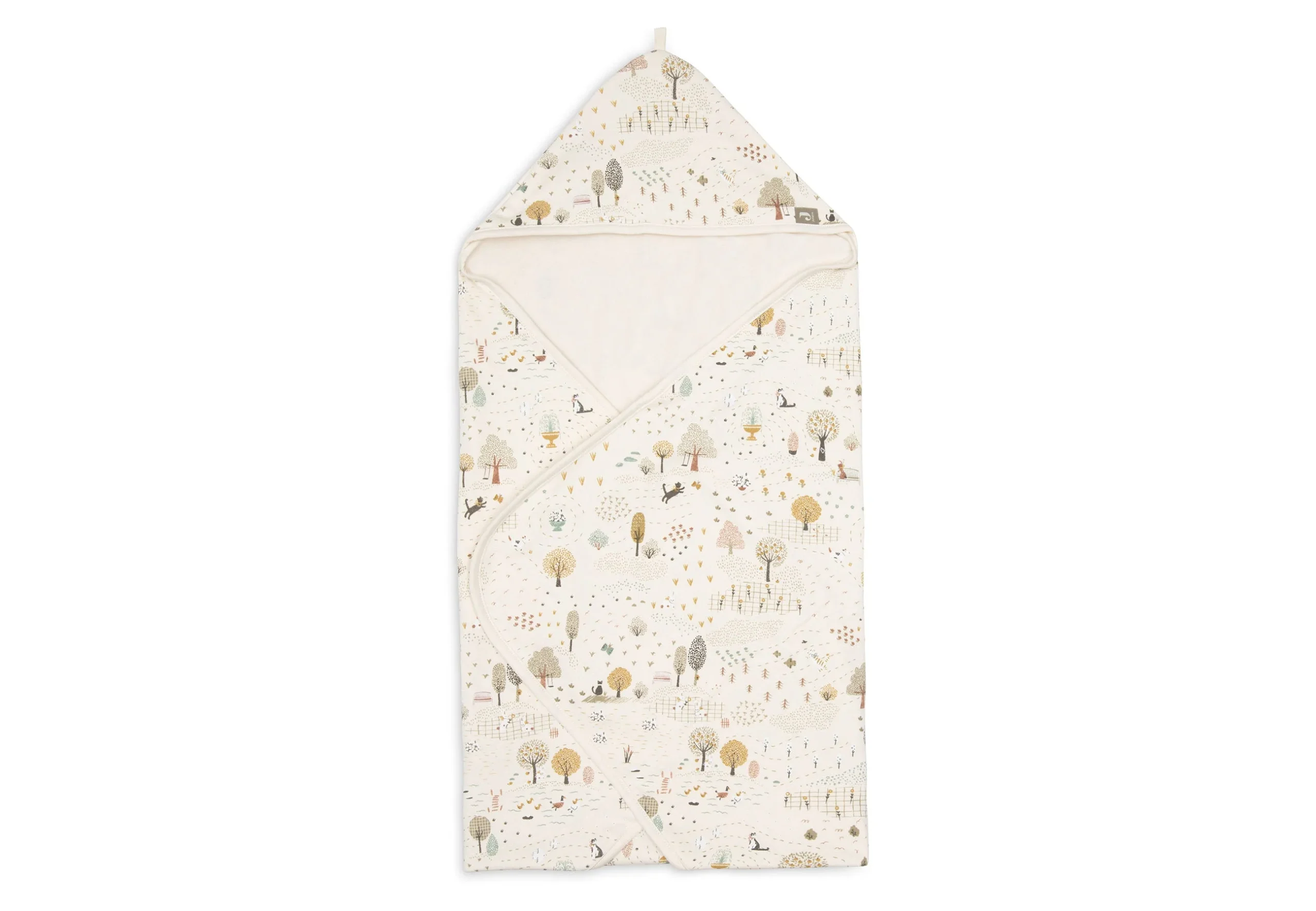 Jollein Badcape 75x75cm | Tiny Park - Afbeelding 5