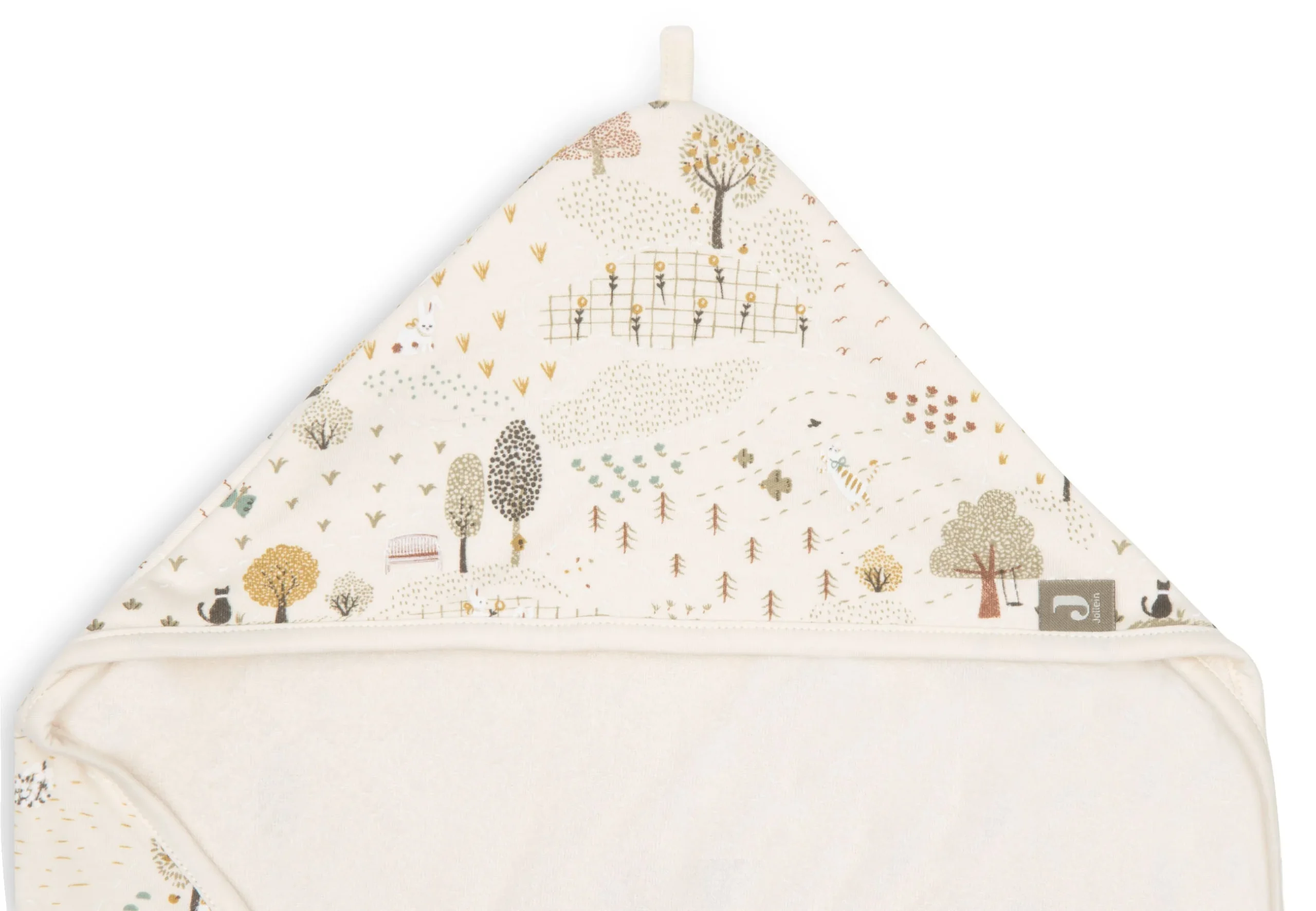 Jollein Badcape 75x75cm | Tiny Park - Afbeelding 4