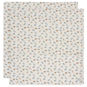 * Jollein Hydrofiele Doeken 115x115cm Roarsome (2pack)