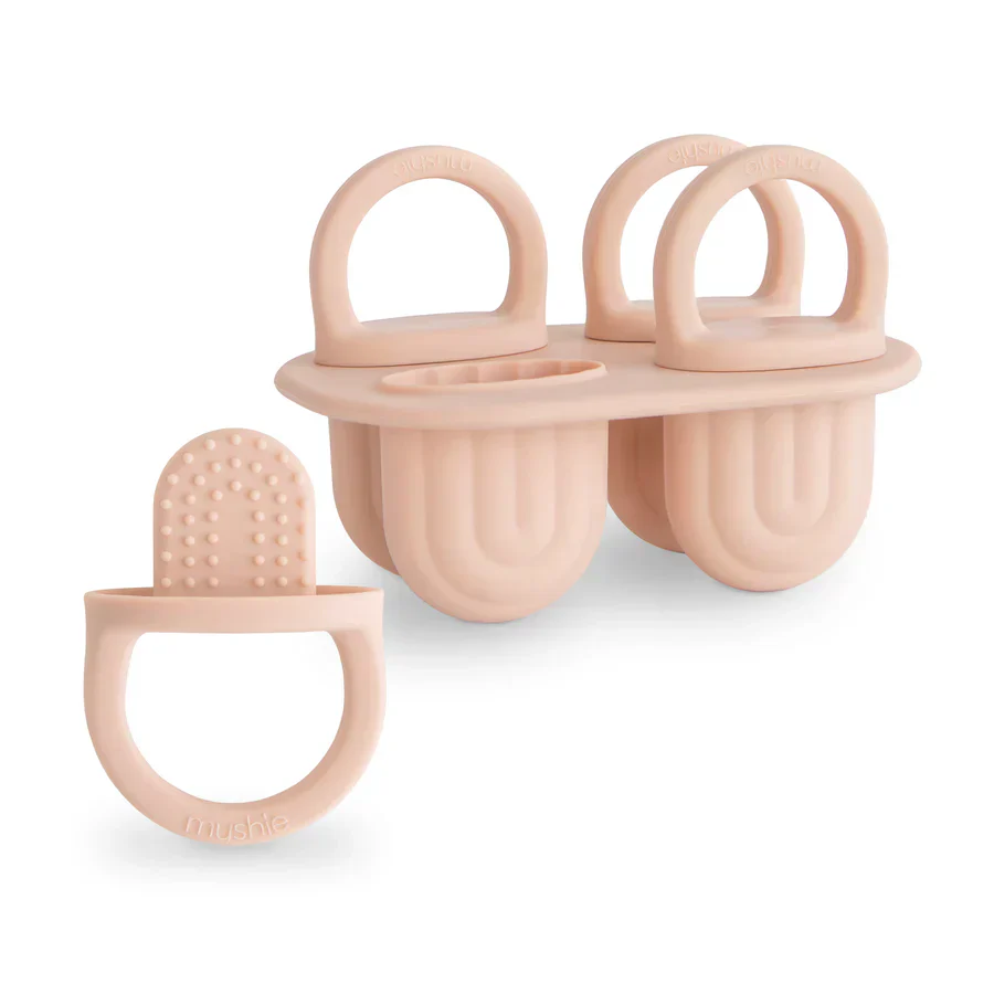 Mushie Ice Pop Tray Ijsjes | Blush - Afbeelding 7