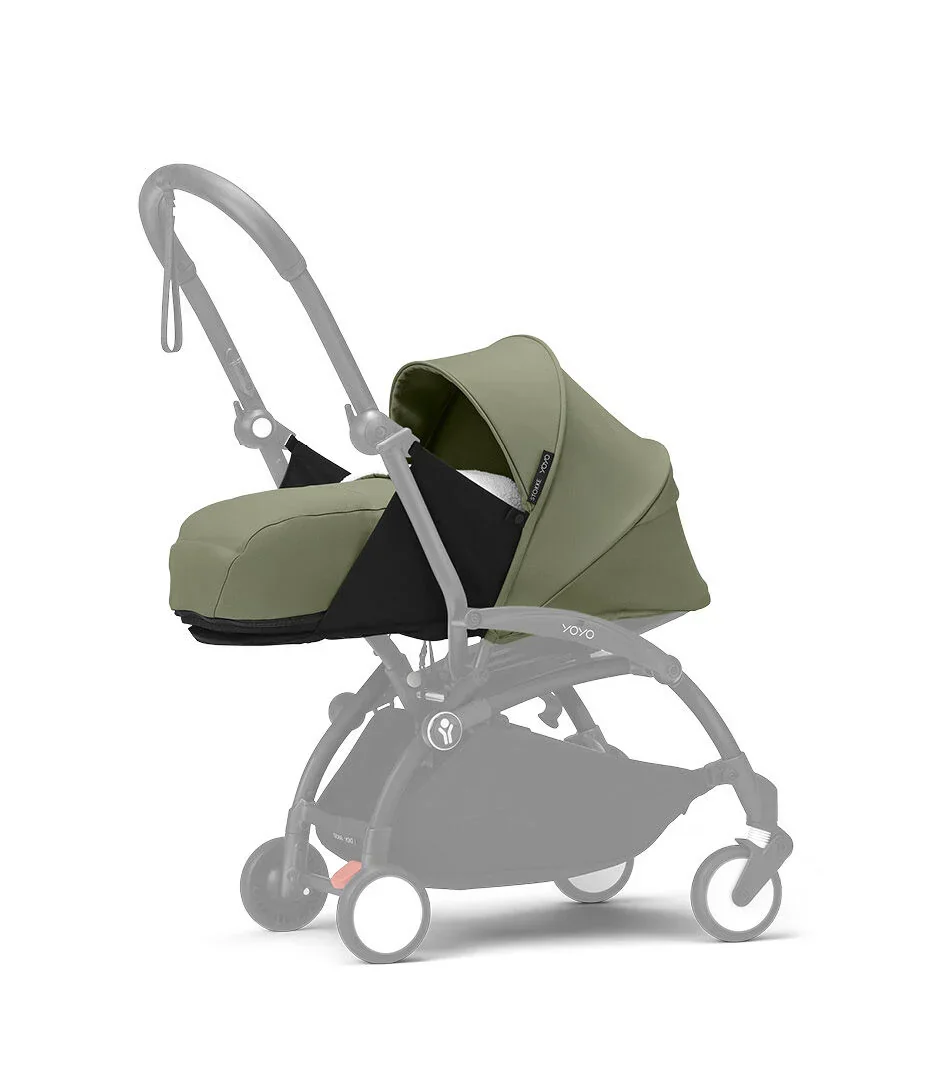 * Stokke® YOYO 3 0+ Geboorte Pack Lichte Plooibuggy | Olive - Afbeelding 2