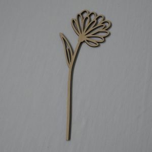 Houten leverbloem