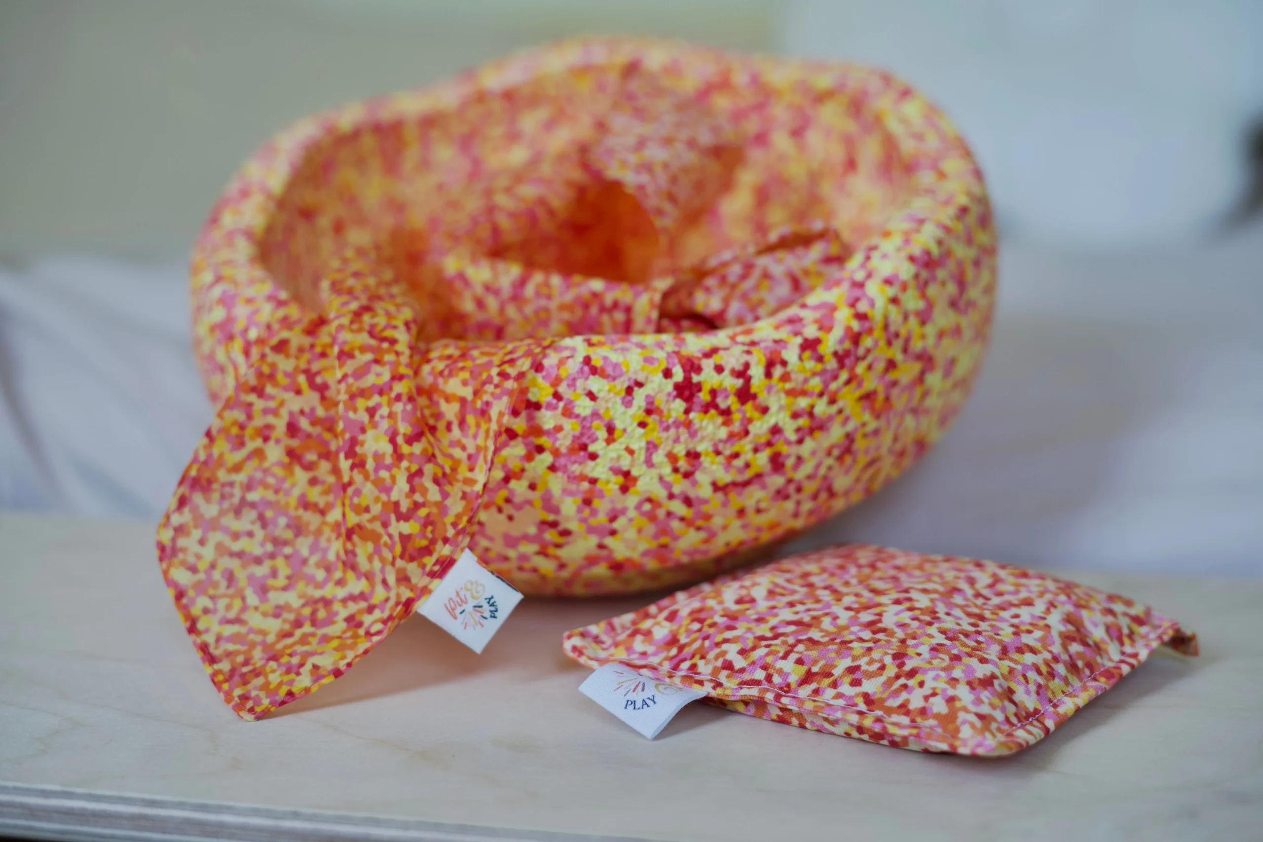 Pit & Play Regenboog Pittenzakje | Super Warm Stapelstein - Afbeelding 5