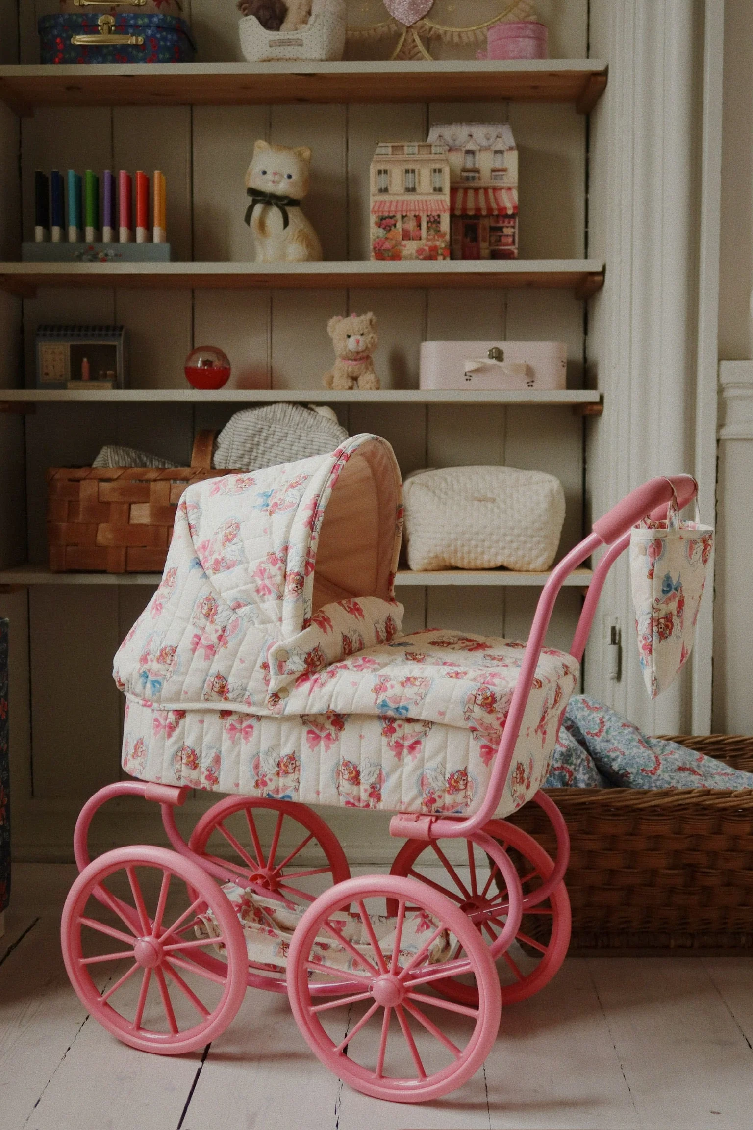 * Konges Sløjd Minnie Poppen Kinderwagen | Twinkle Sprinkle - Afbeelding 6