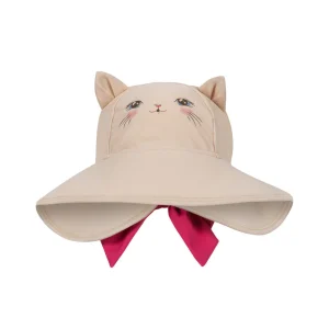 Konges Sløjd Kitty Cat UV Zonnehoedje | Soft Pink