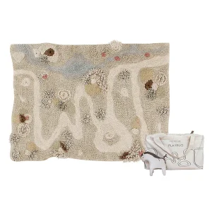 Lorena Canals Machinewasbaar Reversible Tapijt 120x160cm | Path Of Nature
