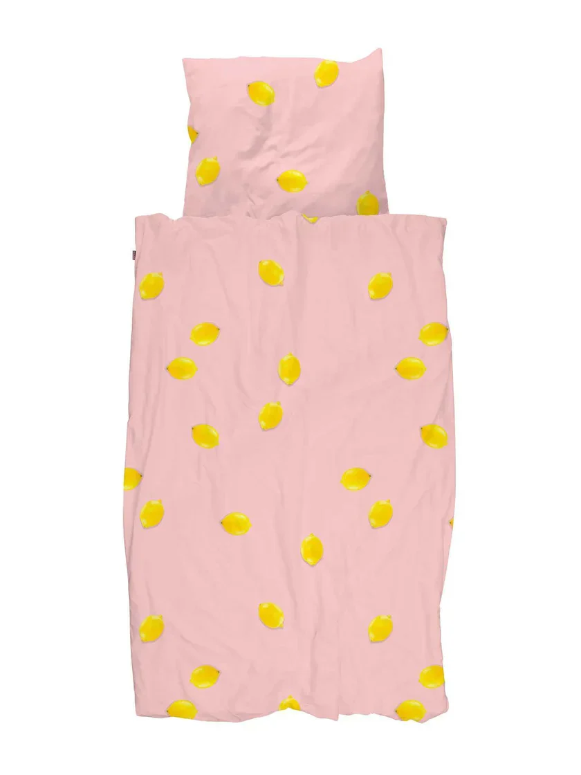 SNURK Dekbedset 140x200/220cm | Lemon - Afbeelding 2
